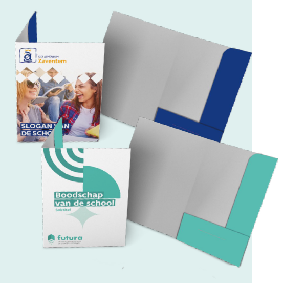 Map met 2 Grote Flappen