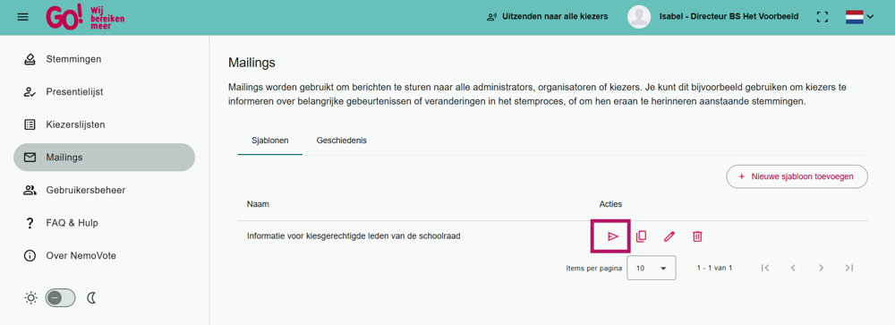 Mail Verzenden Nemovote