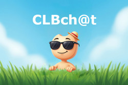 emoticonmannetje met zonnebril en zomerhoesje in het gras