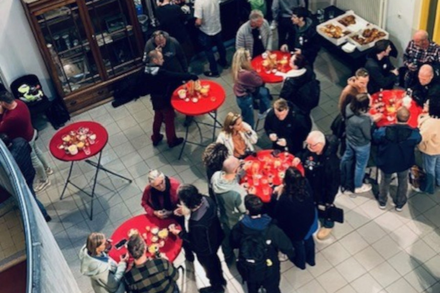 Bovenaanzicht Ontbijt Rh